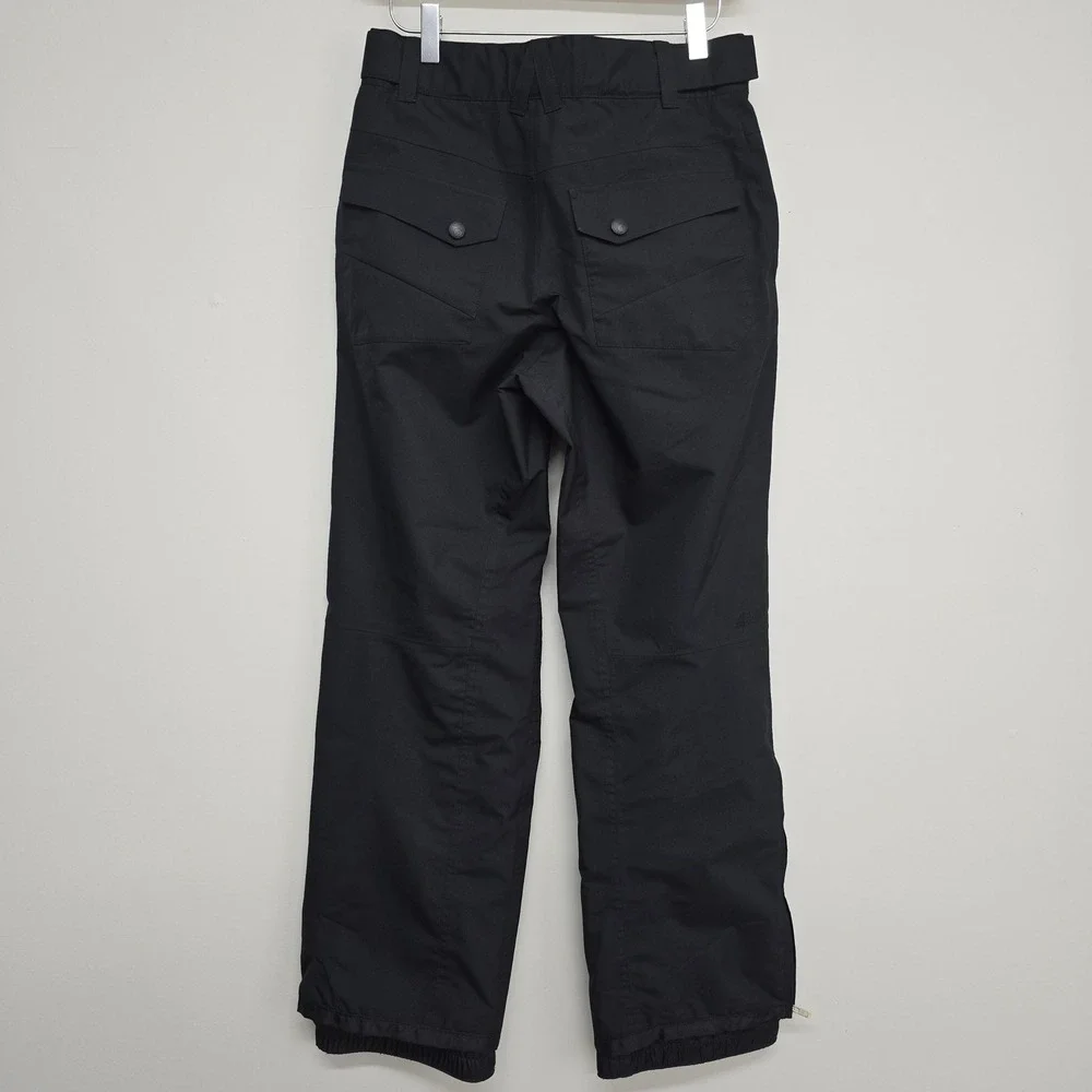 Mountain Equipment Co-op MEC Watershed Snow Pants Youth 12 Black Eco Storm Gear - Picture 4 of 15
